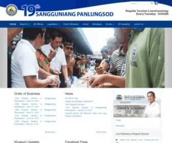 Spgensantos.ph(19th Sangguniang Panlungsod) Screenshot