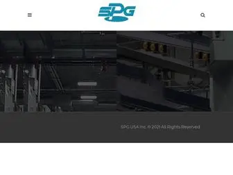 SPgmotor.net(SPG USA Inc) Screenshot