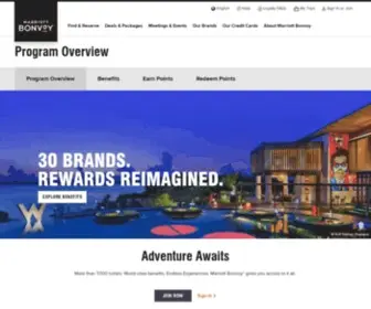 SPGpromos.com(Discover Marriott Bonvoy) Screenshot