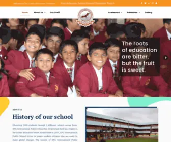 SPGSchool.in(SPG International Public School) Screenshot