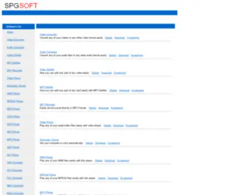 SPgsoft.com(SPG Software) Screenshot
