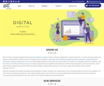 SPgtechsoft.com(SPG Techsoft) Screenshot