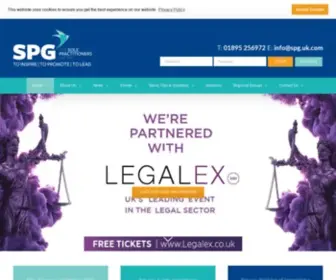 SPG.uk.com(The Sole Practitioners Group (SPG)) Screenshot