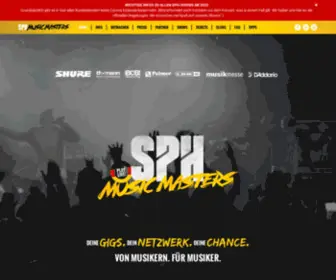 SPH-Music-Masters.de(Deine Bühne) Screenshot