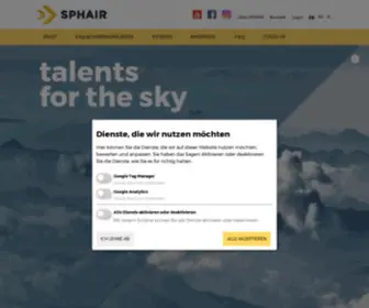 Sphair.ch(Talents for the sky) Screenshot
