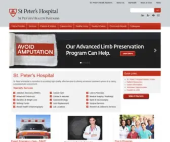 SPHCS.org(St. Peter's) Screenshot