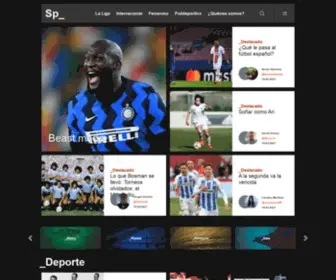 Spherasports.com Screenshot