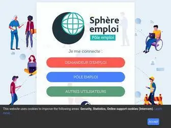 Sphere-Emploi.fr(Sphère) Screenshot
