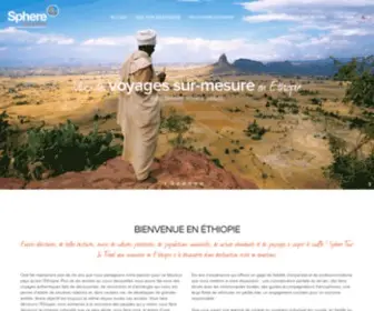 Sphere-Voyage-Ethiopie.com(SPHERE TOUR & TRAVEL) Screenshot