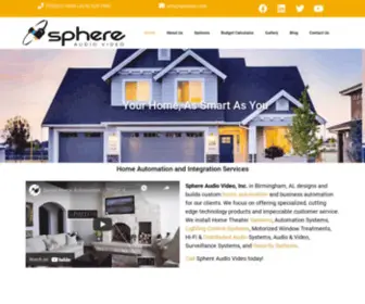 Sphereav.com(Sphere Audio Video) Screenshot