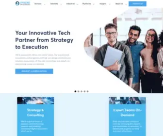 Sphereinc.com(Software Development Company) Screenshot
