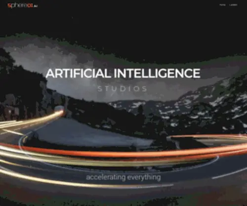 Sphereoi.ai(Artificial Intelligence Studios) Screenshot
