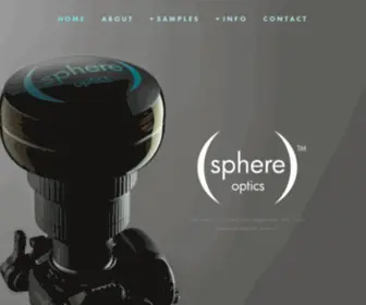 Sphereoptics.io(Sphere optics) Screenshot