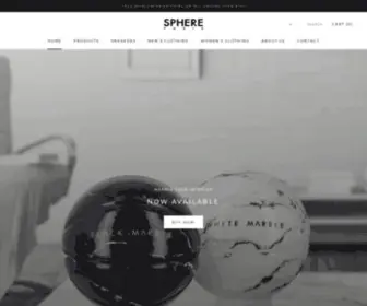 Sphereparis.com(Sphere Paris Premium Basketballs) Screenshot