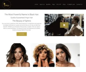 Sphinxhair.com(Sphinx Hair) Screenshot