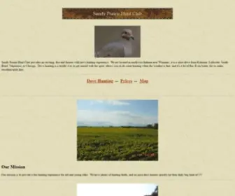 Sphuntclub.com(SANDY PRAIRIE HUNT CLUB) Screenshot