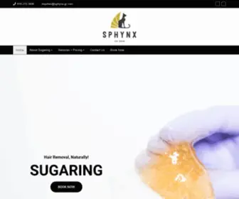 SPHYNX-GR.com(A Sugaring Salon) Screenshot