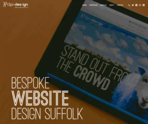 Spi-Des-IGN.co.uk(Web & Graphic Design Agency) Screenshot