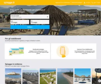 Spiagge.it(Prenota online un ombrellone nella tua spiaggia preferita) Screenshot