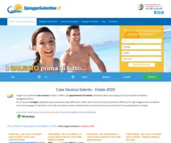 Spiaggesalentine.it(Case Vacanza nel Salento con) Screenshot