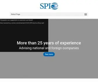 Spiamericas.com(SPI Americas) Screenshot