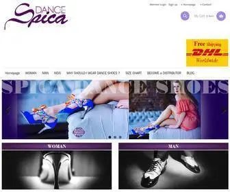 Spicadanceshoes.com(Spica Dance Shoes I Online Store) Screenshot