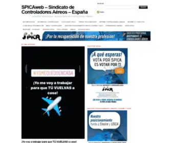 Spicaweb.com(Sindicato de Controladores Aéreos) Screenshot