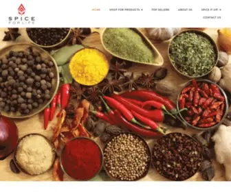 Spice-Forlife.com(Spice For Life) Screenshot