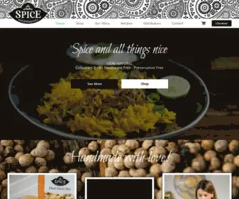 Spice.co.za(Curry Pastes) Screenshot