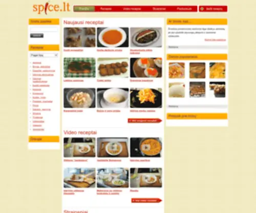 Spice.lt(Receptai) Screenshot