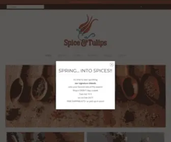 Spiceandtulips.com(Spice & Tulips Shop Online) Screenshot