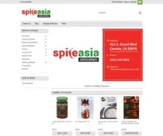 Spiceasiagroceries.com(SpiceAsia Groceries) Screenshot