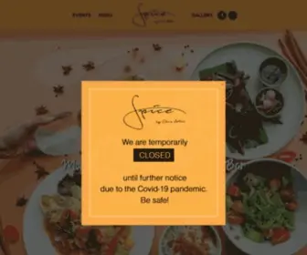 Spicebali.com(Ubud Restaurant) Screenshot