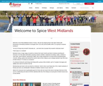 Spicebham.com(West Midlands) Screenshot