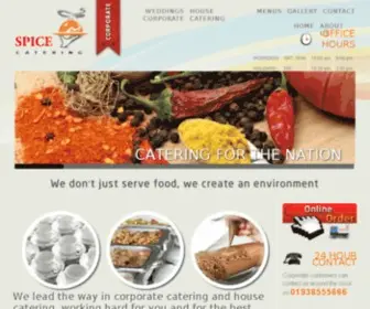 Spicecateringbd.com(Spice Catering) Screenshot