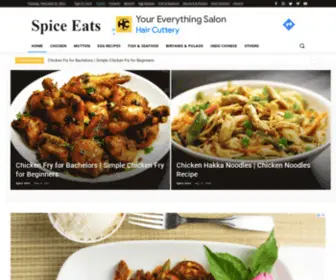 Spiceeats.com(Everyone can cook) Screenshot