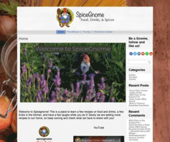 Spicegnome.com(Food, Drinks & Spices) Screenshot