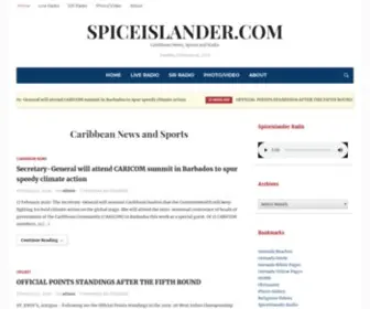 Spiceislander.com(Caribbean News) Screenshot