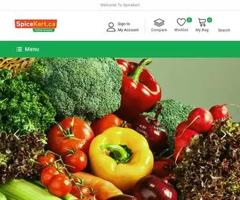 Spicekart.ca(Online Grocery Shopping) Screenshot