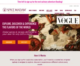 Spicemadam.com(Spice Madam) Screenshot