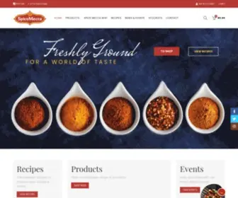 Spicemecca.co.za(Freshly ground spice blends) Screenshot