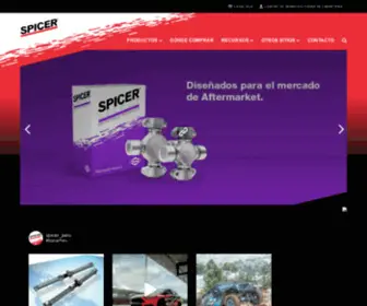 Spicer.com.pe(Perú) Screenshot