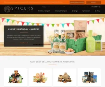 Spicersofhythe.co.uk(Luxury Gift Hampers) Screenshot