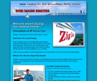 Spicesailingcharters.com(Spice Sailing Charters) Screenshot