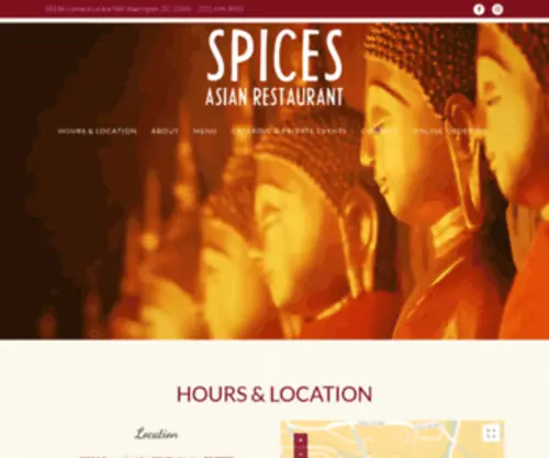 Spicesdc.com(Sushi) Screenshot