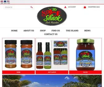 Spiceshackinternational.com(Spices From St) Screenshot