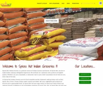 Spiceshut.com(Spices Hut Indian Groceries) Screenshot