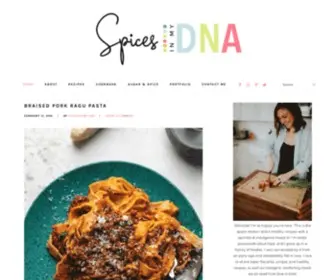 Spicesinmydna.com(Seasonally Inspired Vegetable Focused Recipes) Screenshot