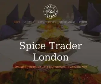 Spicetraderlondon.co.uk(Spice Trader London) Screenshot