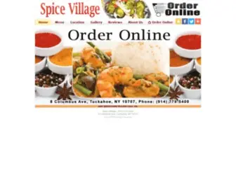 Spicevillagetuckahoe.com(Spice Village) Screenshot